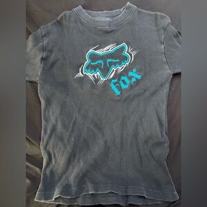 Fox Black Short Sleeve Tee Casual Wear